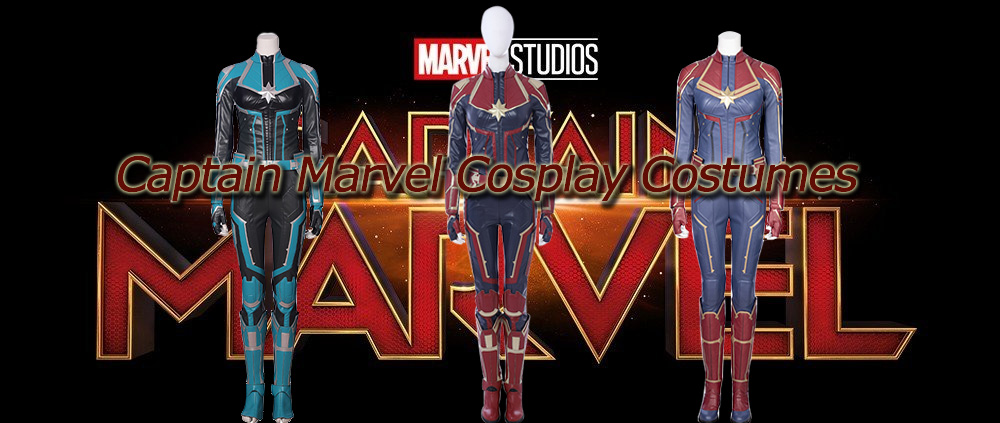 Captain Marvel Cosplay Costumes