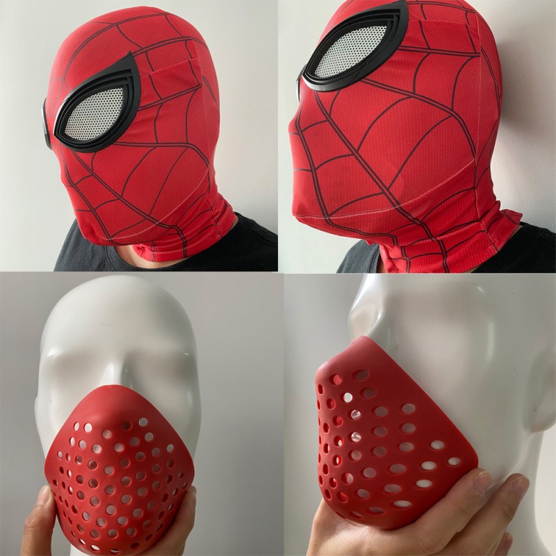 Marvel Rivals Spider-Man Jumpsuit Future Foundation Cosplay Costume Printed Suit