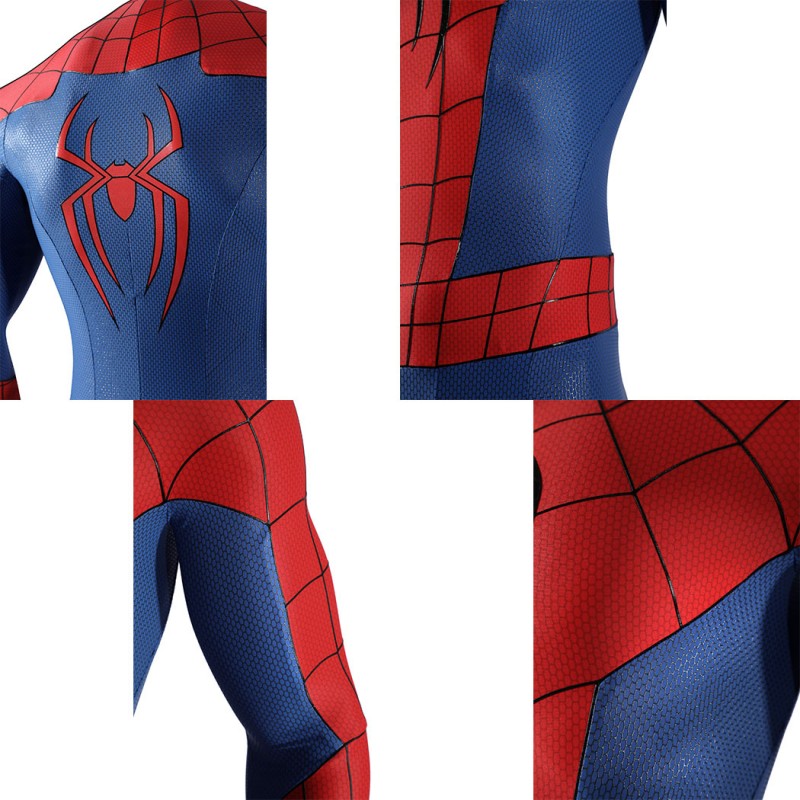 Spider-Man Brand New Day Cosplay Costume Peter Parker Deluxe Suit with Launcher