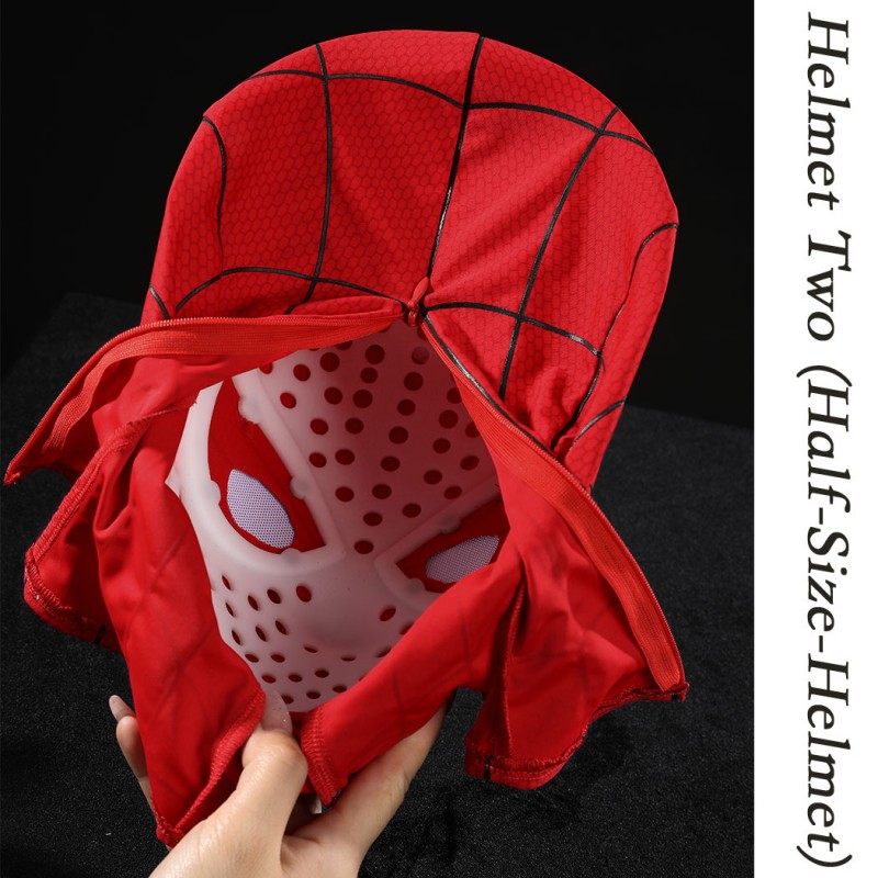 Spider-Man Brand New Day Cosplay Costume Peter Parker Deluxe Suit with Launcher
