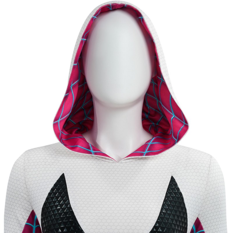 Spider-Gwen Cosplay Costume Across the Spider-Verse Spider-Man Outfit for Women