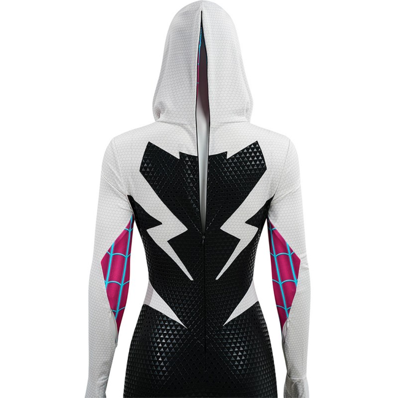 Spider-Gwen Cosplay Costume Across the Spider-Verse Spider-Man Outfit for Women