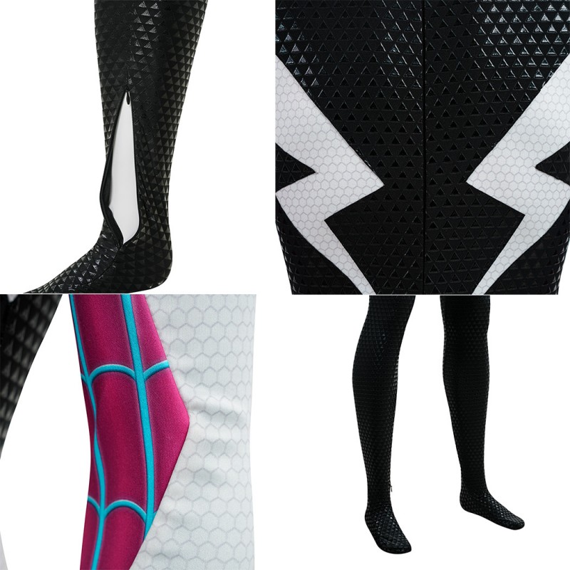 Spider-Gwen Cosplay Costume Across the Spider-Verse Spider-Man Outfit for Women