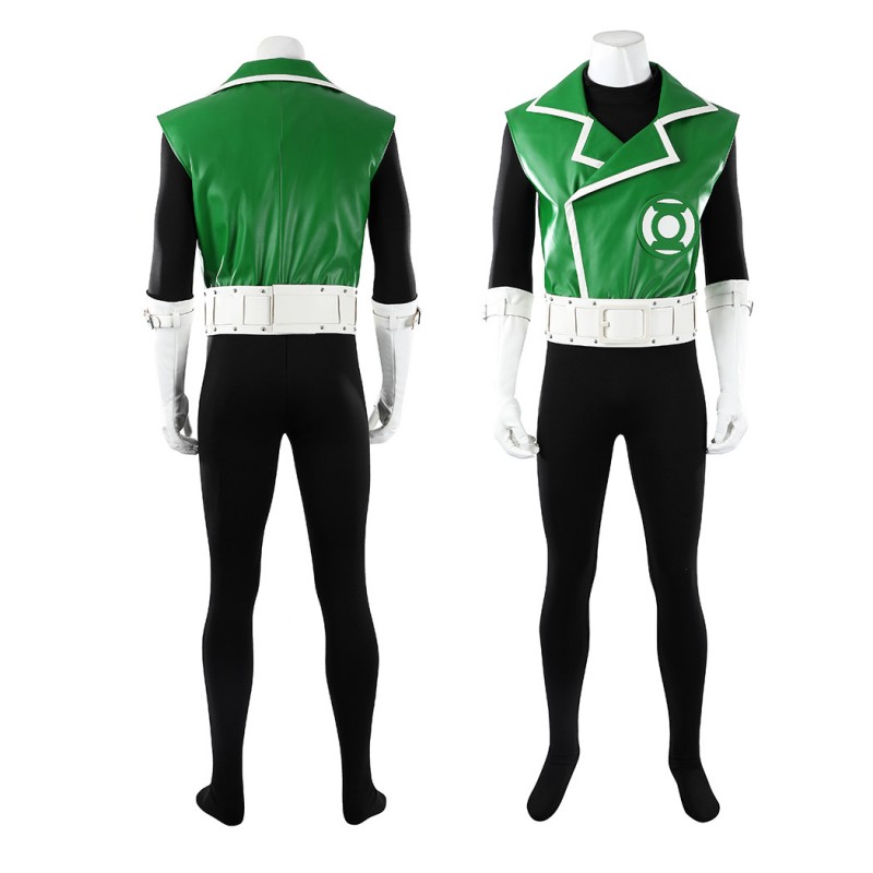 Guy Gardner Green Lantern Cosplay Costume Superhero Suit for Men