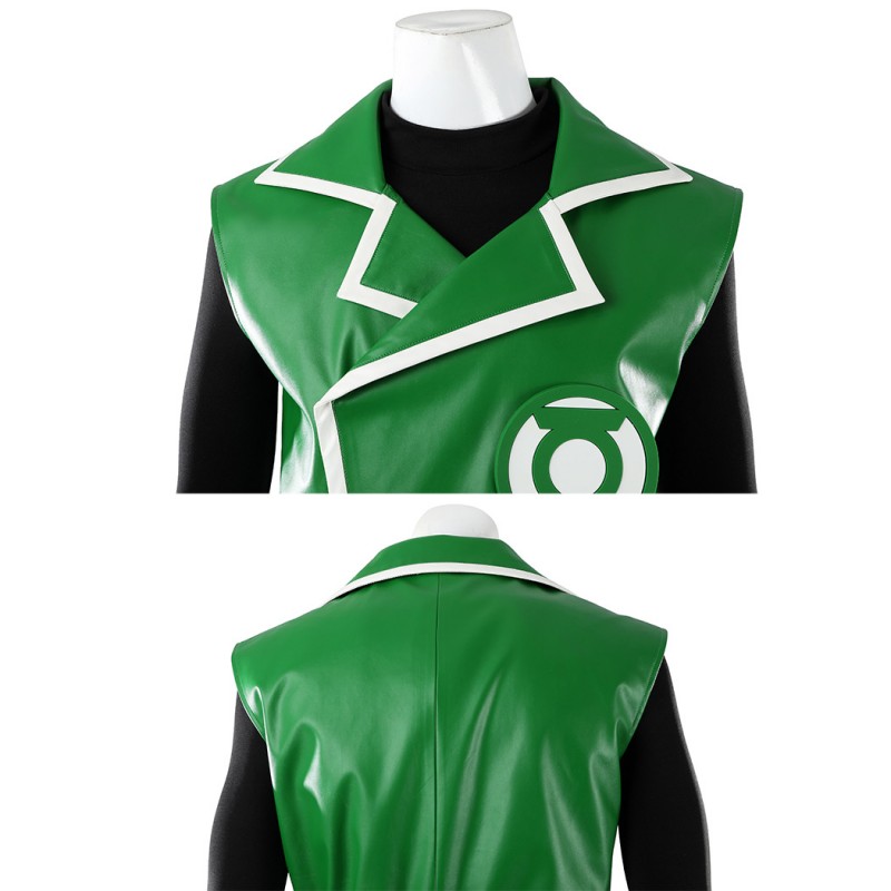 Guy Gardner Green Lantern Cosplay Costume Superhero Suit for Men