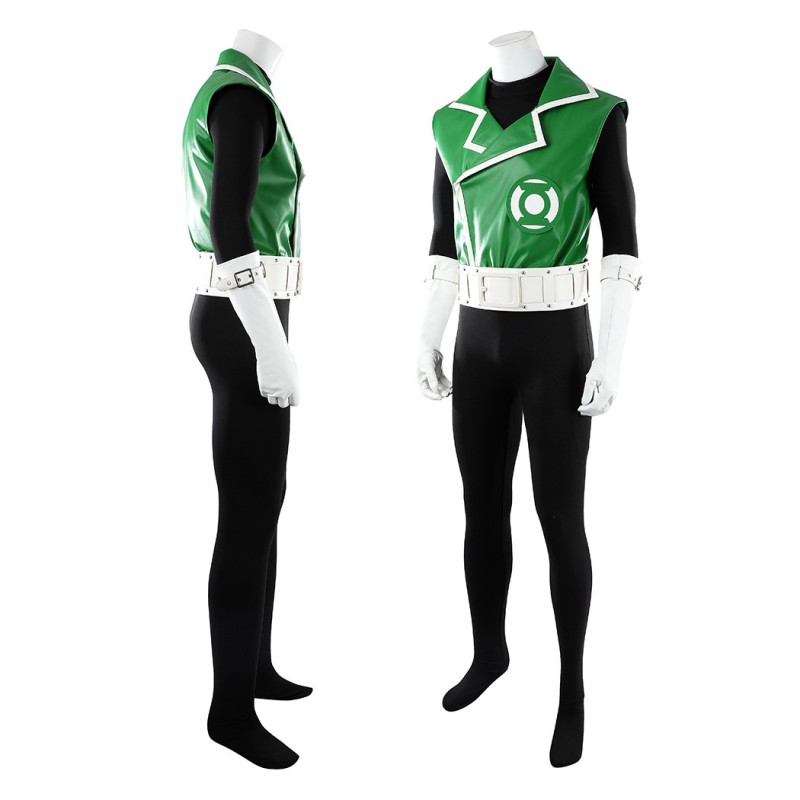 Guy Gardner Green Lantern Cosplay Costume Superhero Suit for Men