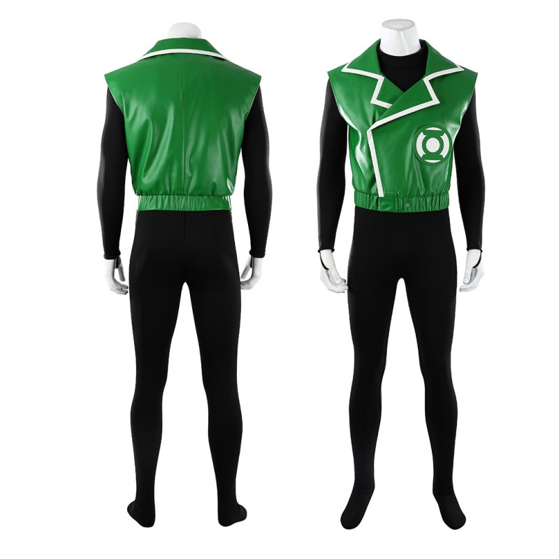 Guy Gardner Green Lantern Cosplay Costume Superhero Suit for Men