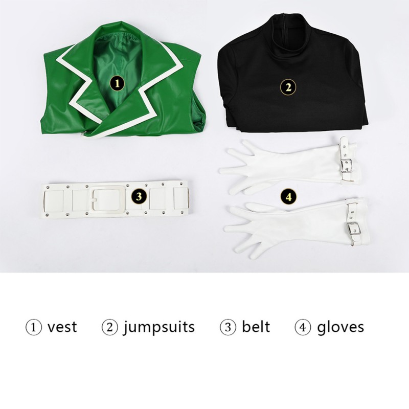 Guy Gardner Green Lantern Cosplay Costume Superhero Suit for Men