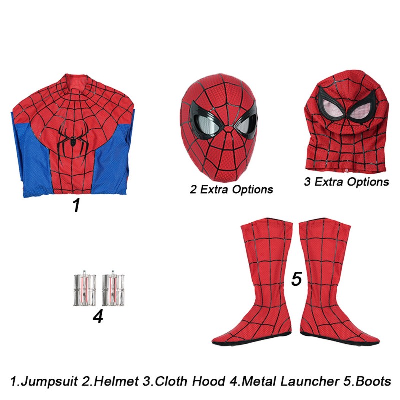 Spider-Man Brand New Day Cosplay Costume Peter Parker Suit Adult Optimized Version