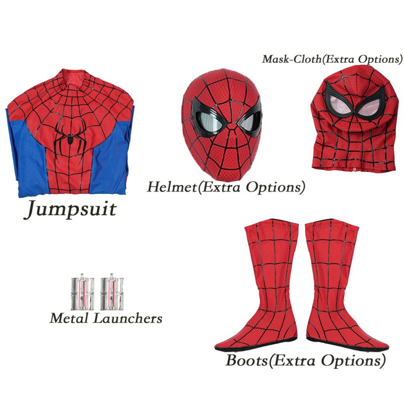 Spider-Man Brand New Day Cosplay Costume Peter Parker Suit Adult Optimized Version