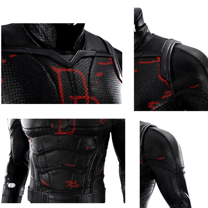 Matt Murdock Cosplay Costume Daredevil Born Again Season 2 Suit Superhero Outfit