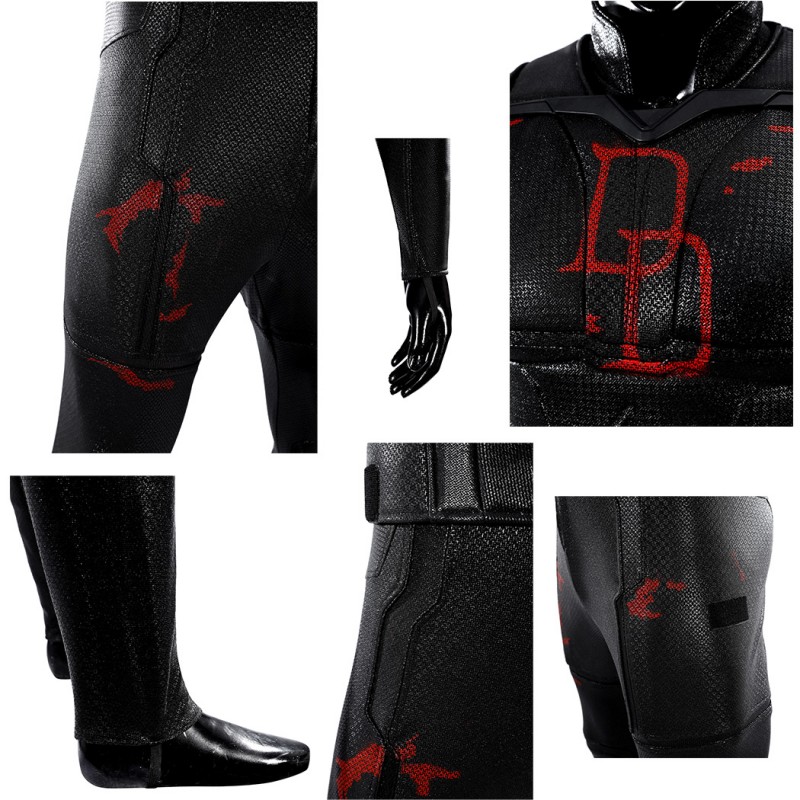 Matt Murdock Cosplay Costume Daredevil Born Again Season 2 Suit Superhero Outfit