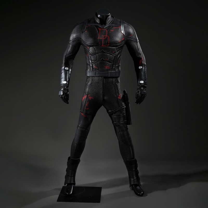 Matt Murdock Cosplay Costume Daredevil Born Again Season 2 Suit Superhero Outfit