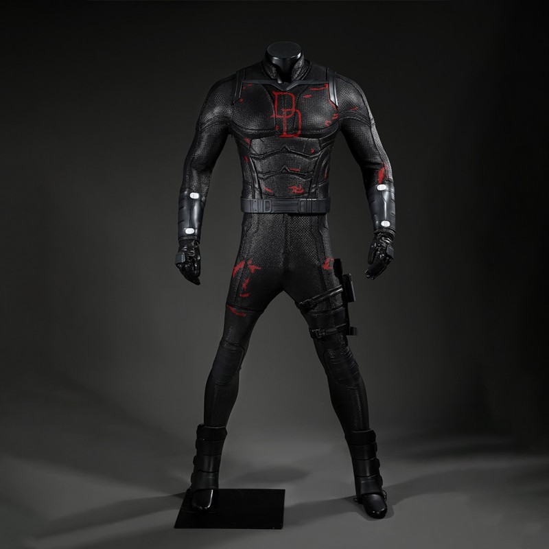 Matt Murdock Cosplay Costume Daredevil Born Again Season 2 Suit Superhero Outfit