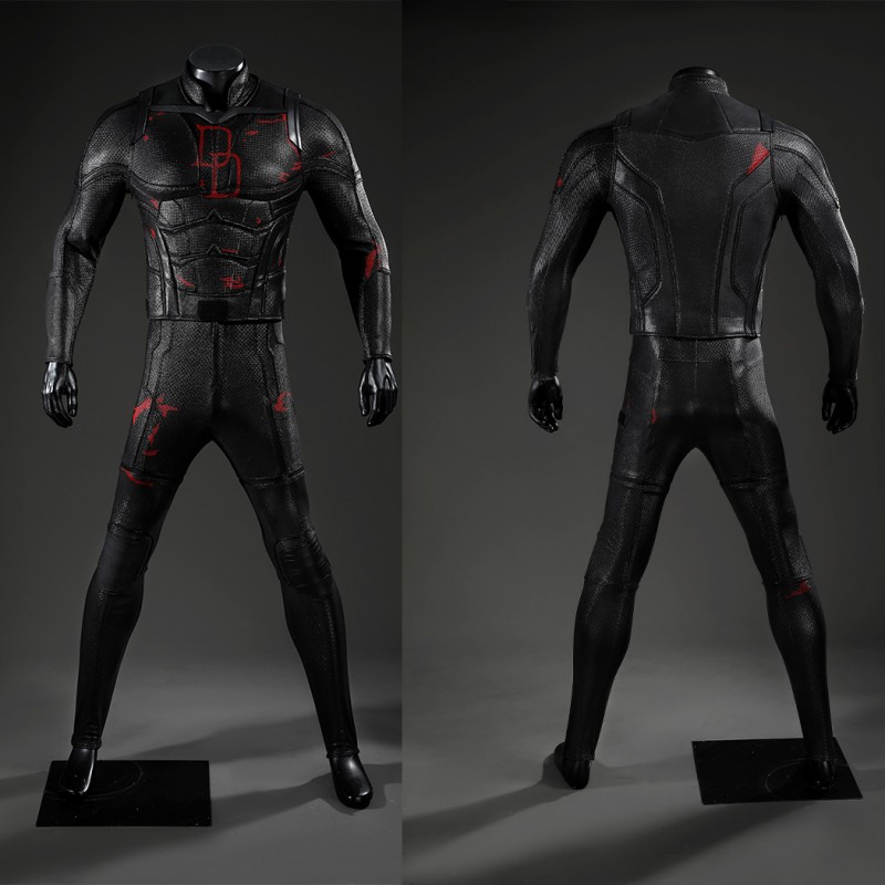 Matt Murdock Cosplay Costume Daredevil Born Again Season 2 Suit Superhero Outfit