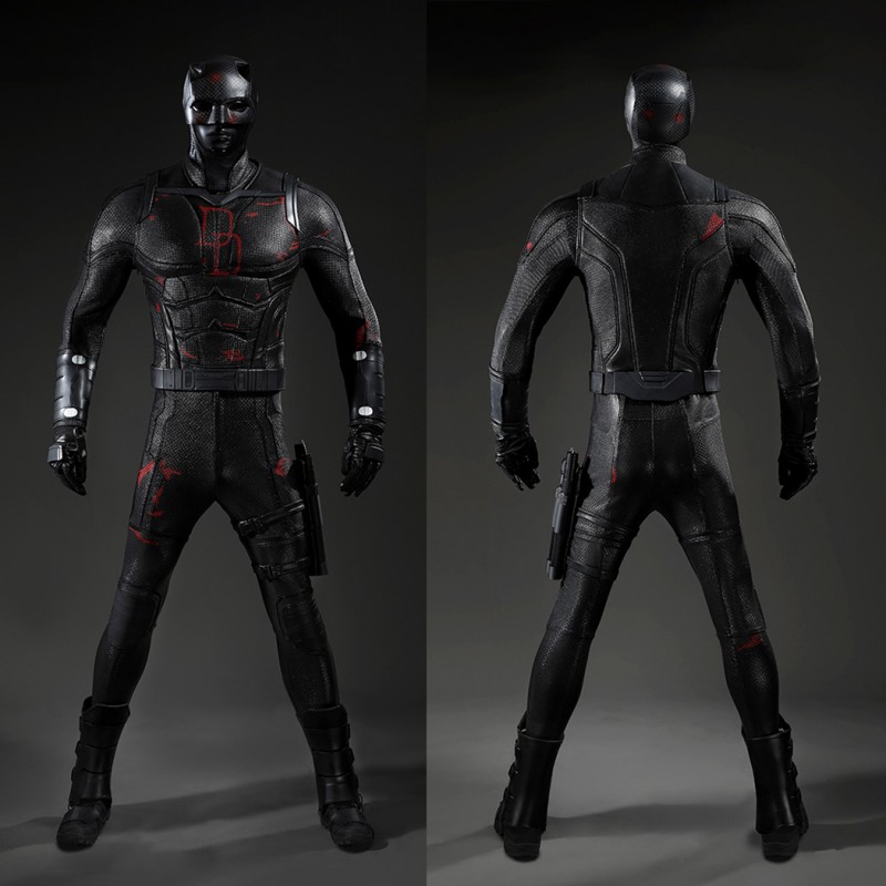Matt Murdock Cosplay Costume Daredevil Born Again Season 2 Suit Superhero Outfit