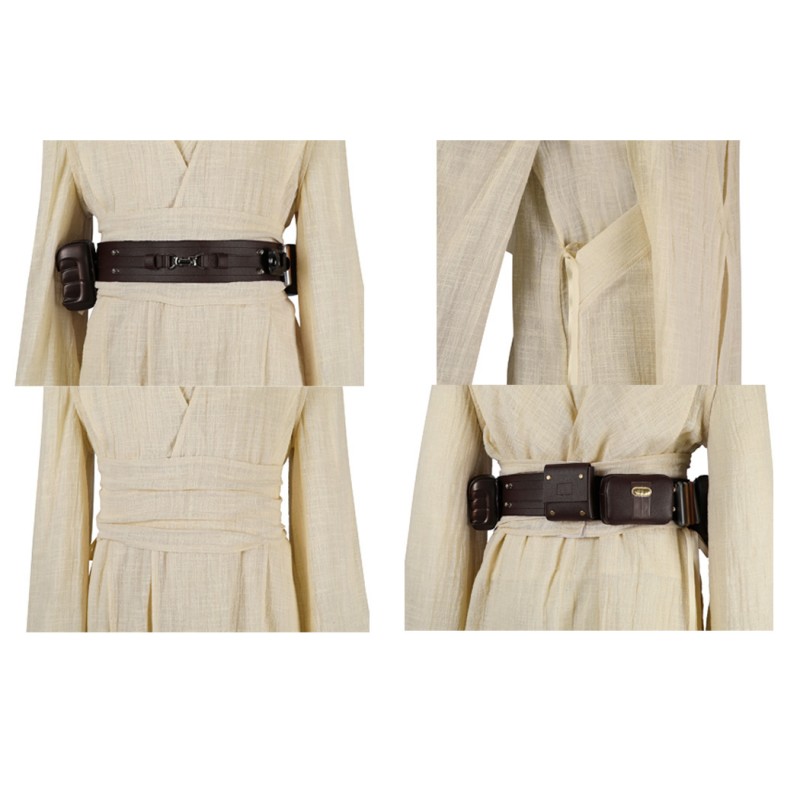 Obi-Wan Kenobi Halloween Costume Star Wars Episode II Attack of the Clones Cosplay Suit