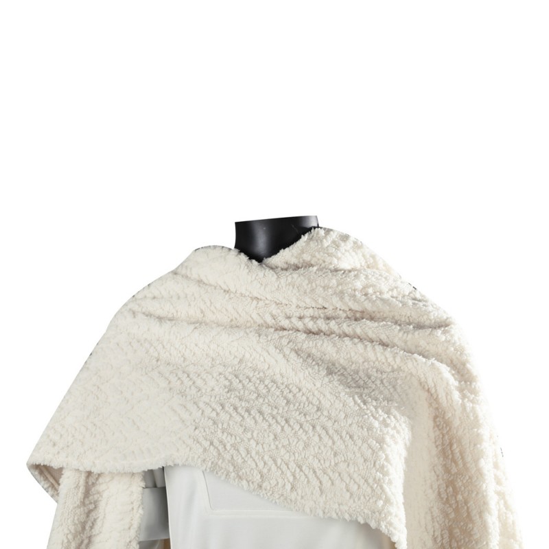 Padme Amidala Costume Star Wars Attack of the Clones Cosplay Suit White Outfit