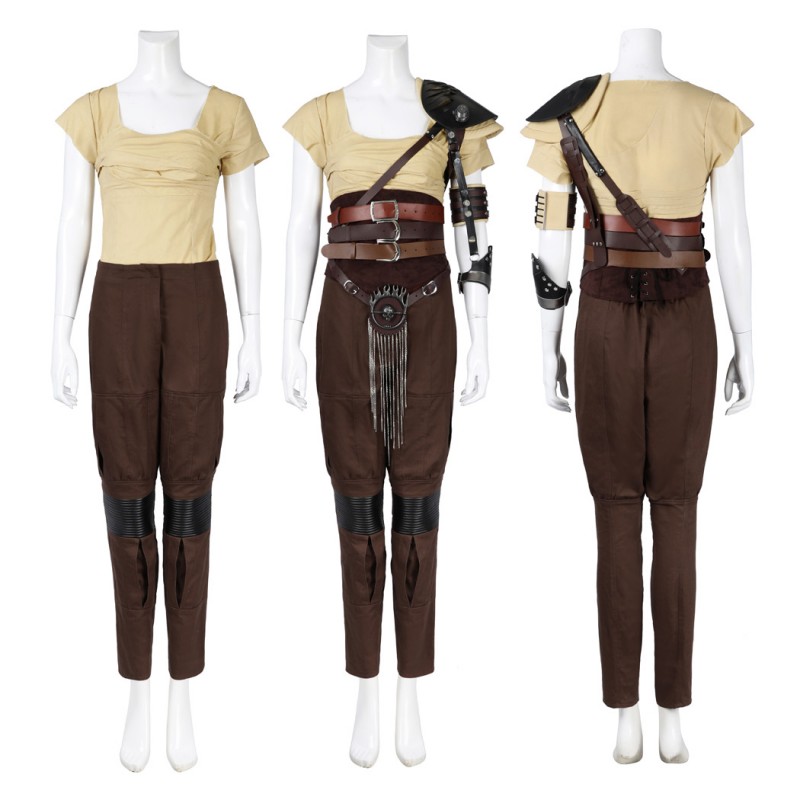 Furiosa A Mad Max Saga Cosplay Costume Women Halloween Outfit Full Set