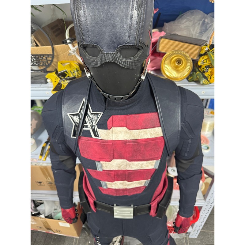 Thunderbolts U.S. Agent Cosplay Costume John Walker Superhero Suit Full Set Adult