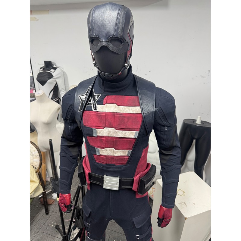 Thunderbolts U.S. Agent Cosplay Costume John Walker Superhero Suit Full Set Adult
