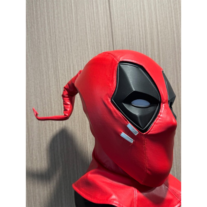 Marvel Rivals Deadpool Cosplay Costume Wade Wilson Suit Superhero Outfit Full Set Adult