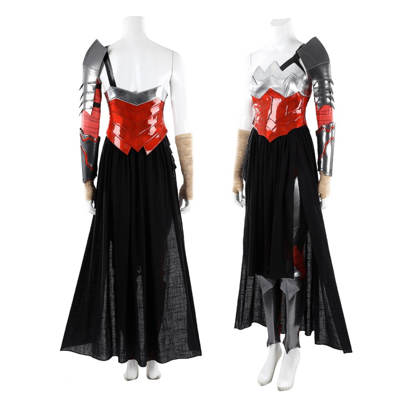 Absolute Girl Costume Black Supervillain Suit for Women