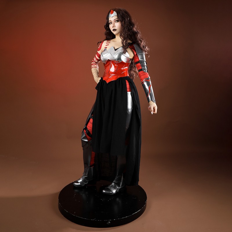 Absolute Girl Costume Black Supervillain Suit for Women