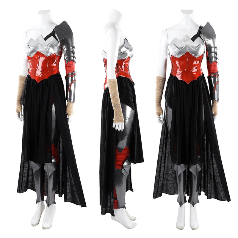 Absolute Girl Costume Black Supervillain Suit for Women