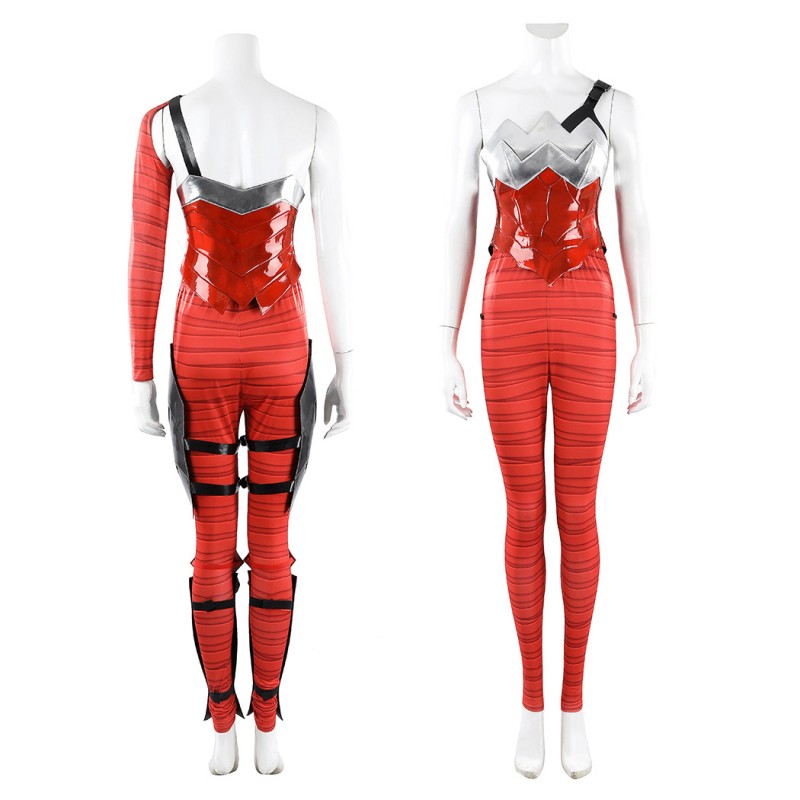 Absolute Girl Costume Black Supervillain Suit for Women