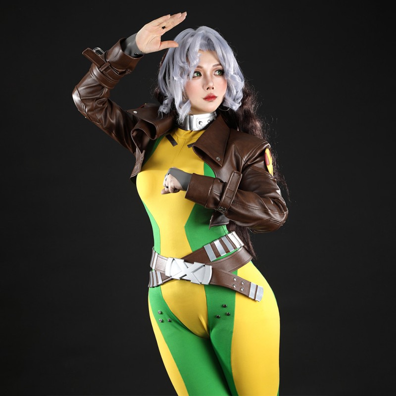 Marvel Rivals Rogue Cosplay Costume for Women Halloween Suit