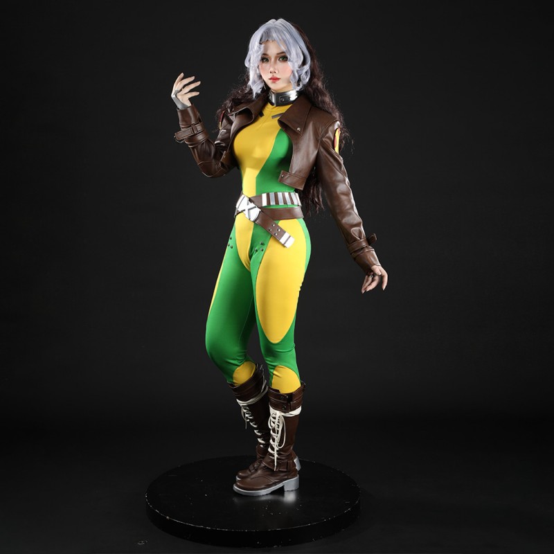 Marvel Rivals Rogue Cosplay Costume for Women Halloween Suit