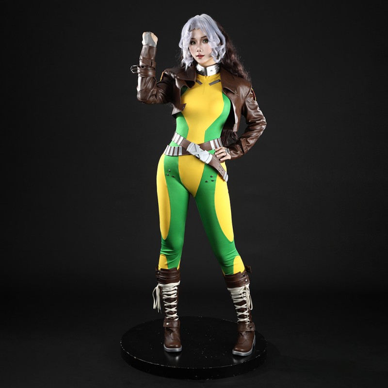 Marvel Rivals Rogue Cosplay Costume for Women Halloween Suit