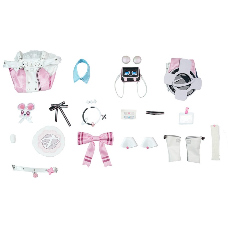 Neverness to Everness Chiz Cosplay Costume Women Outfit Full Set Dress Suit