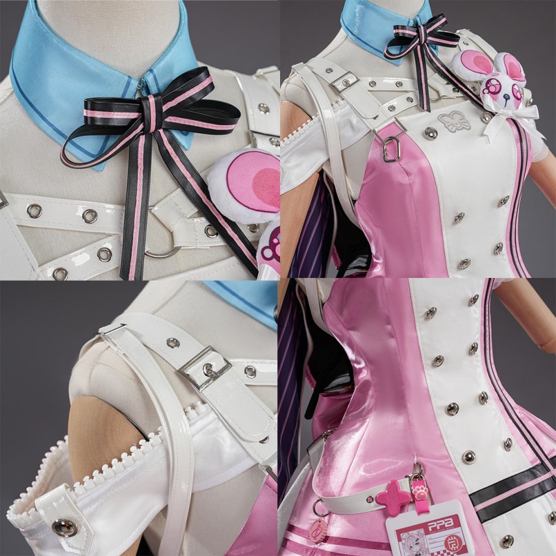 Neverness to Everness Chiz Cosplay Costume Women Outfit Full Set Dress Suit