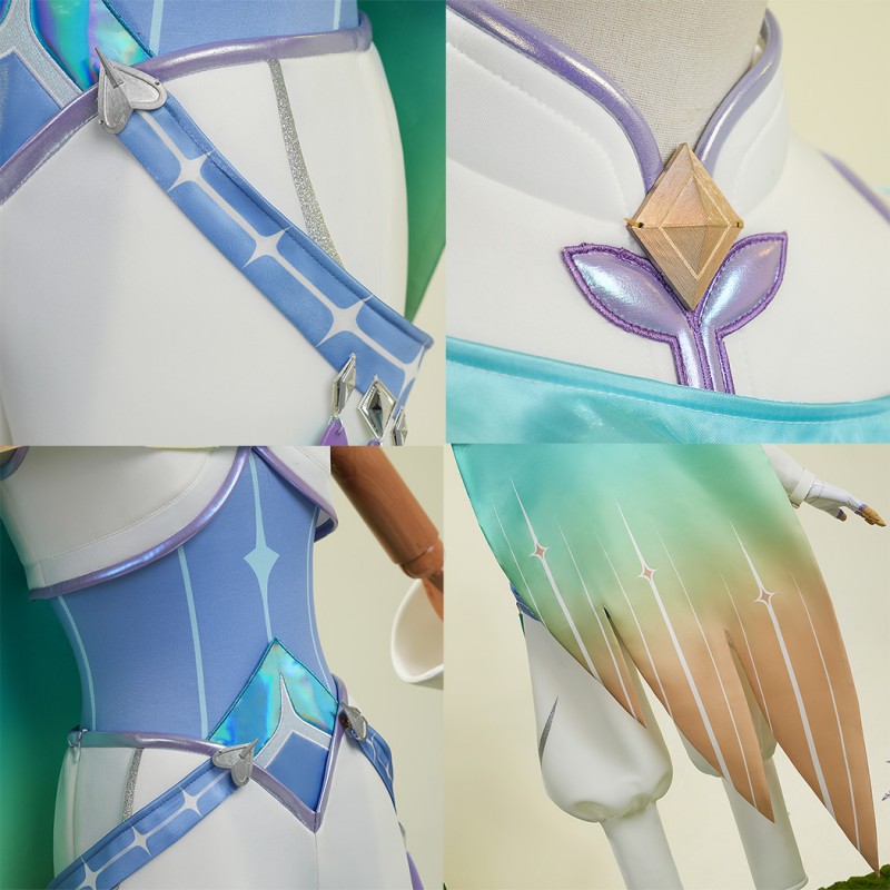 Roco Kingdom Iris Cosplay Costume Women Suit Game Outfit Full Set