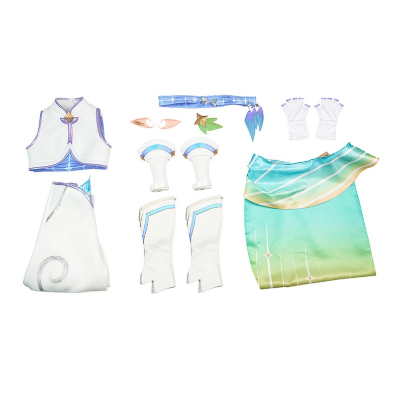 Roco Kingdom Iris Cosplay Costume Women Suit Game Outfit Full Set