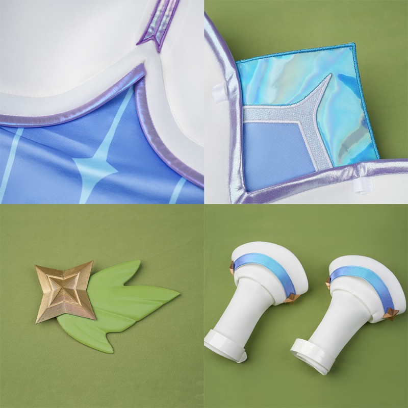 Roco Kingdom Iris Cosplay Costume Women Suit Game Outfit Full Set