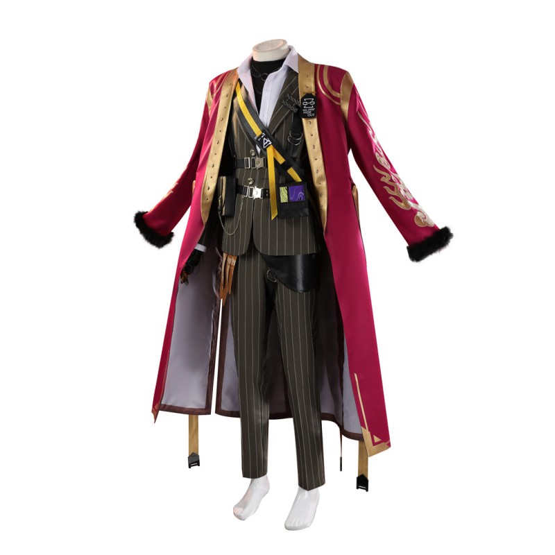 Arknights Bellone Cosplay Costume for Men Game Suit