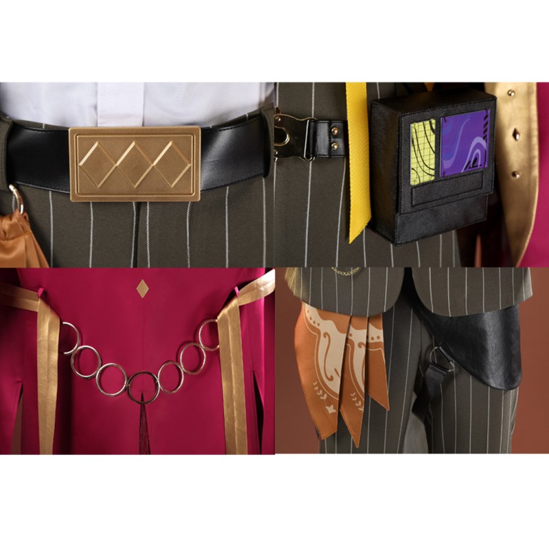 Arknights Bellone Cosplay Costume for Men Game Suit