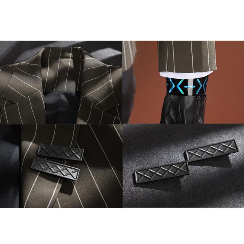 Arknights Bellone Cosplay Costume for Men Game Suit