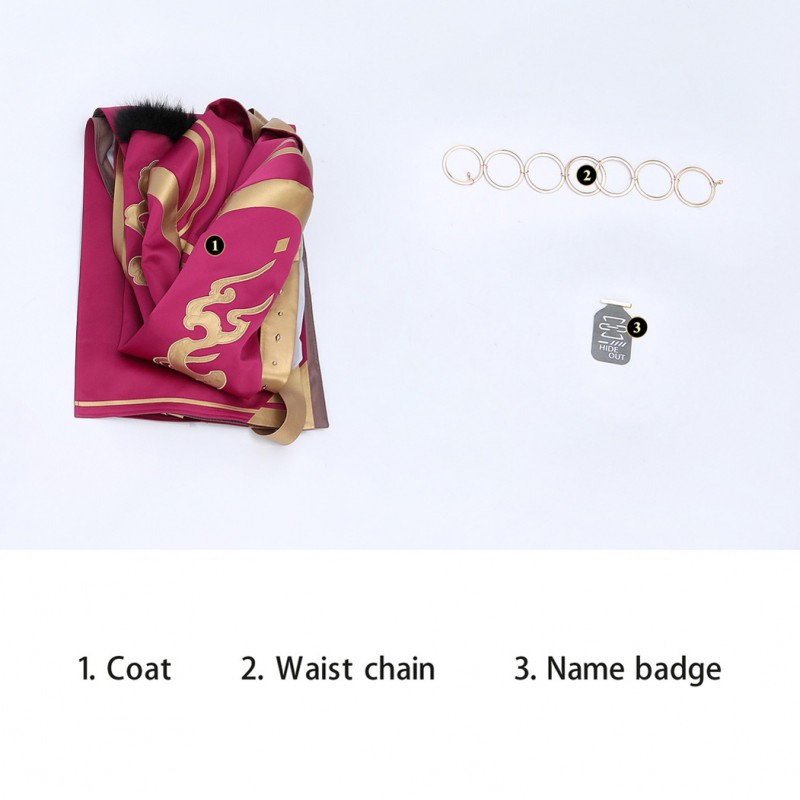 Arknights Bellone Cosplay Costume for Men Game Suit