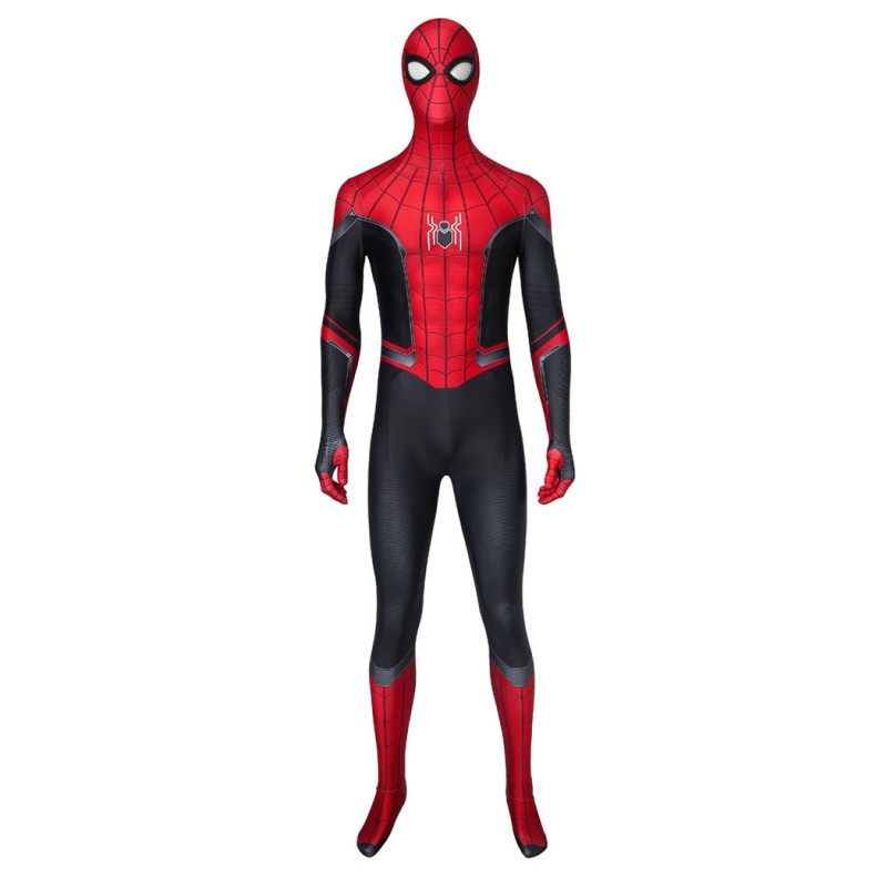Peter Parker Jumpsuit Cosplay Costume Spider-Man Far From Home Printed Suit for Men