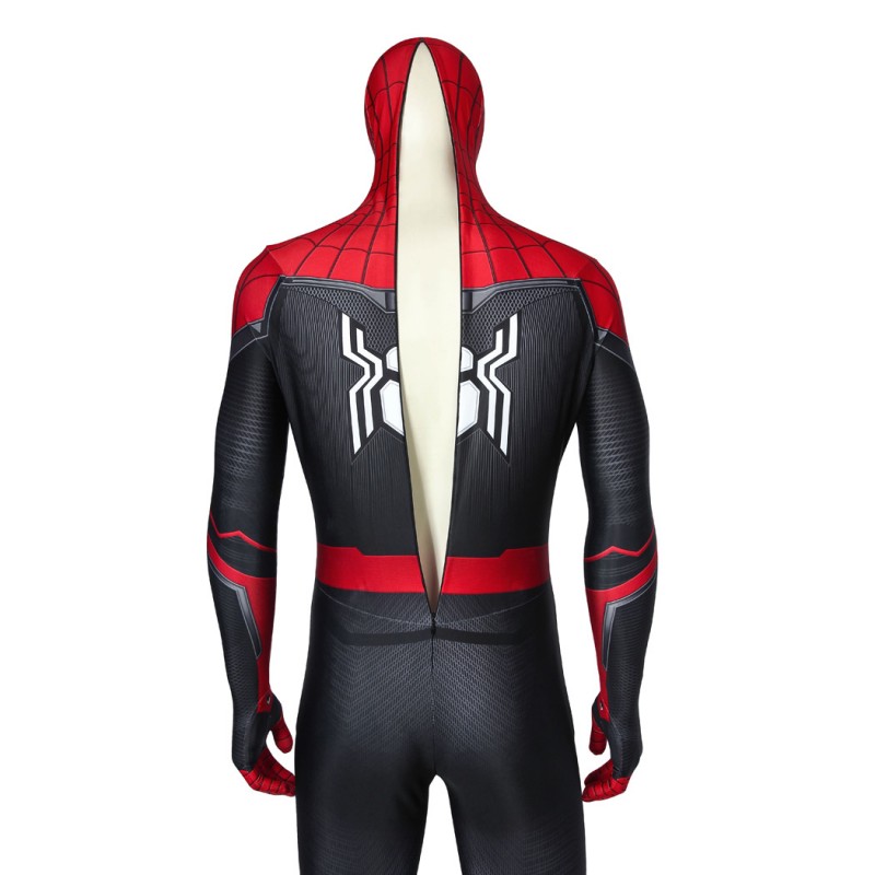 Peter Parker Jumpsuit Cosplay Costume Spider-Man Far From Home Printed Suit for Men