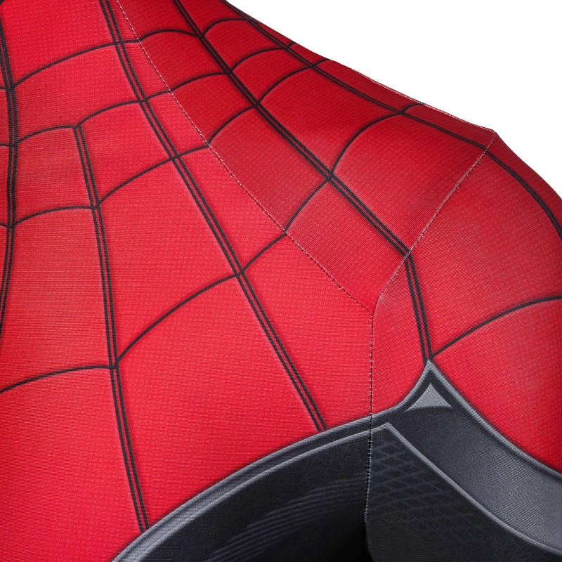 Peter Parker Jumpsuit Cosplay Costume Spider-Man Far From Home Printed Suit for Men