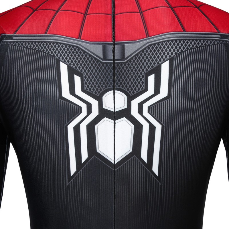 Peter Parker Jumpsuit Cosplay Costume Spider-Man Far From Home Printed Suit for Men