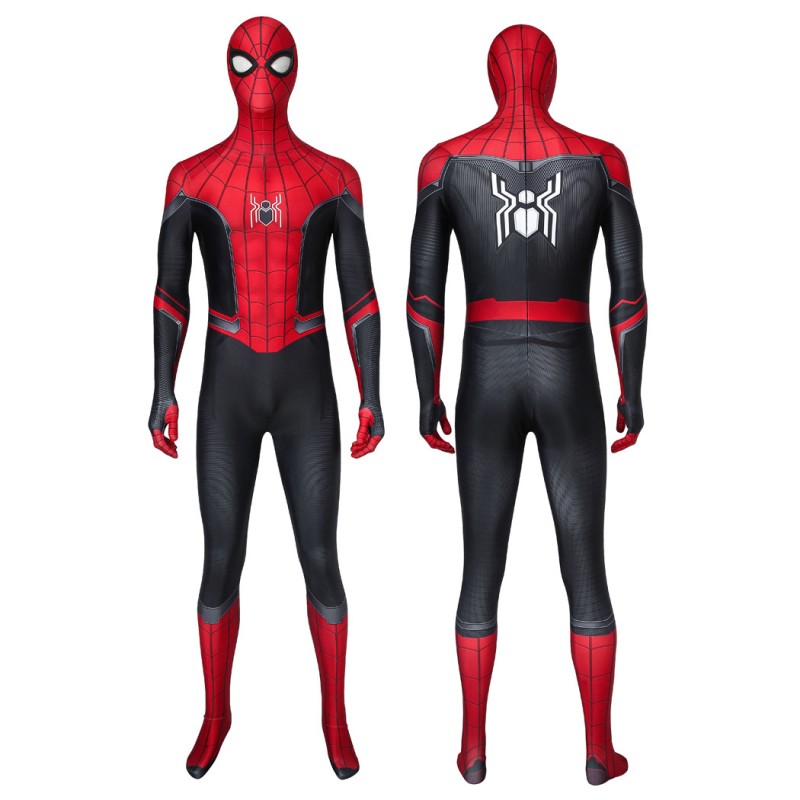 Peter Parker Jumpsuit Cosplay Costume Spider-Man Far From Home Printed Suit for Men