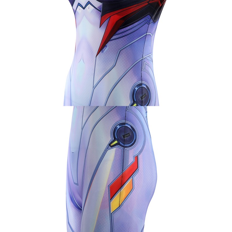 Marvel Rivals Peni Parker Cosplay Costume Women Printed Jumpsuit Bodysuit Halloween Outfit