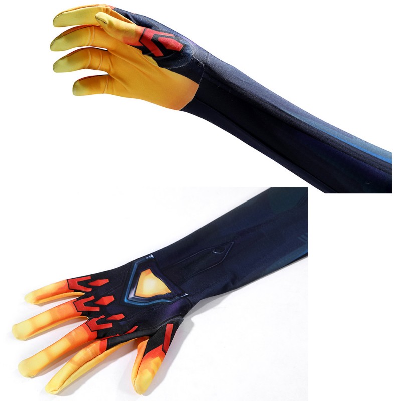 Marvel Rivals Peni Parker Cosplay Costume Women Printed Jumpsuit Bodysuit Halloween Outfit