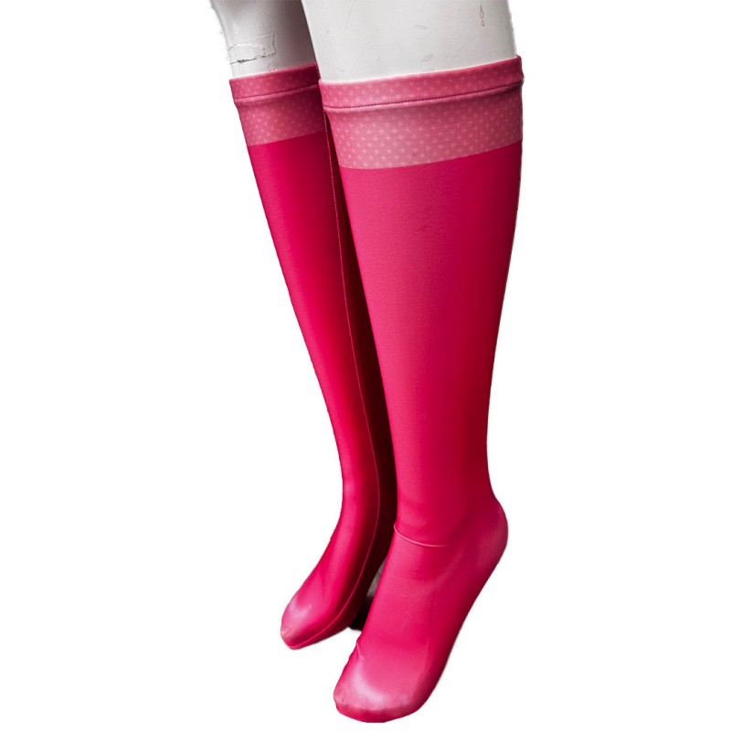 Atom Eve Cosplay Costume Invincible Pink Jumpsuit Women Printed Suit